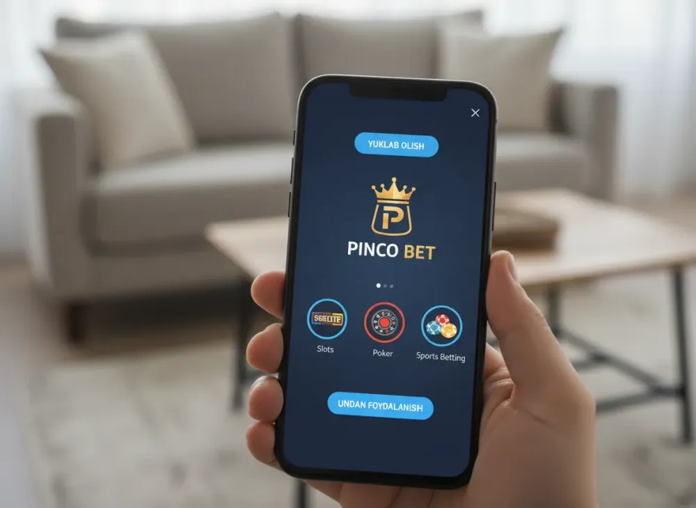 Pinco bet app orqali tikish va yuklab olish qo'llanmasi